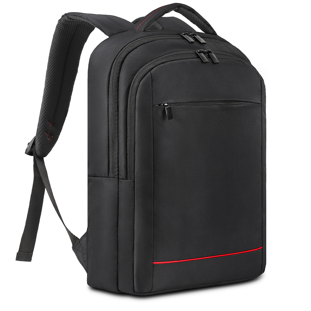 Laptop Bölmeli Sırt Çantası Siyah-Kırmızı AC51