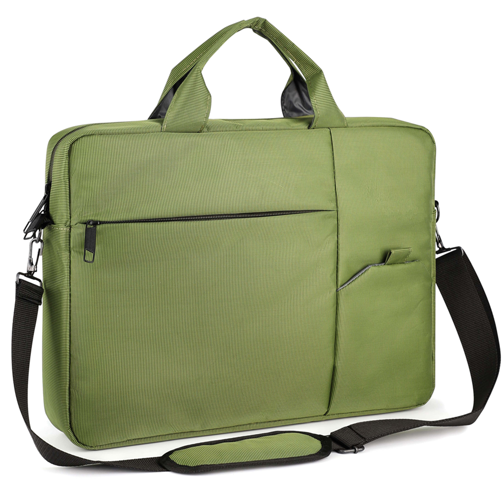 Laptop Bölmeli Evrak Çantası Yeşil  AC93